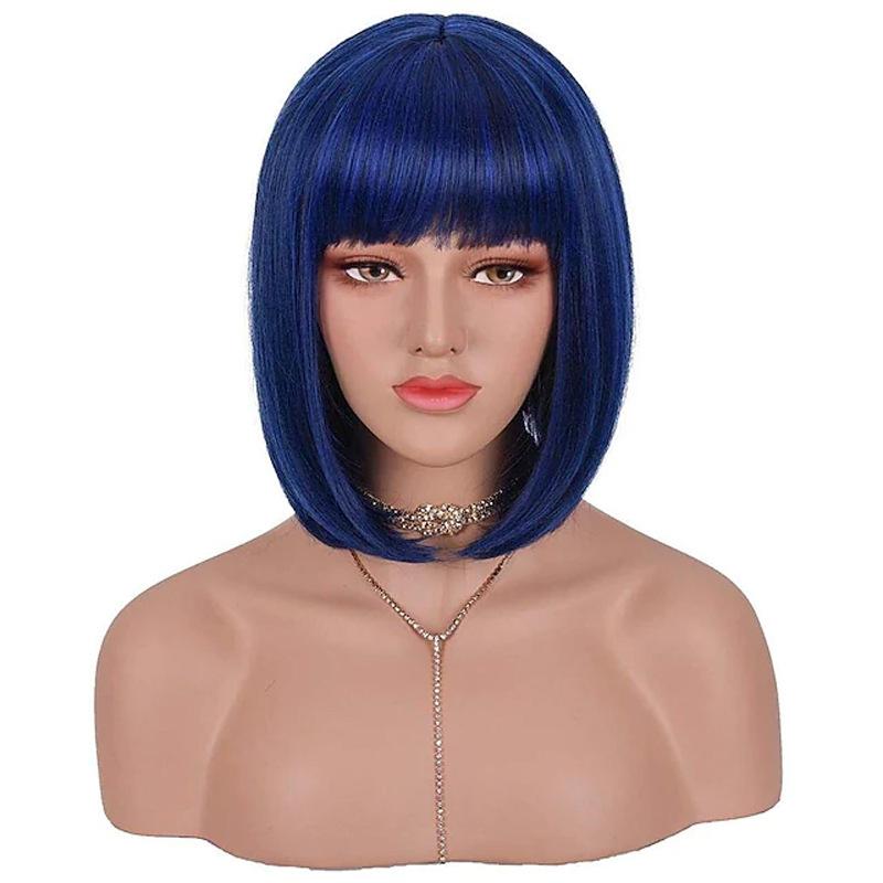 Cosplay Short Colored Wig Halloween Christmas Costume Party