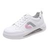 Soft Leather Little White Shoes Women's New Casual Lace-up Platform Sports Shoes Student Fashion Board Shoes Women