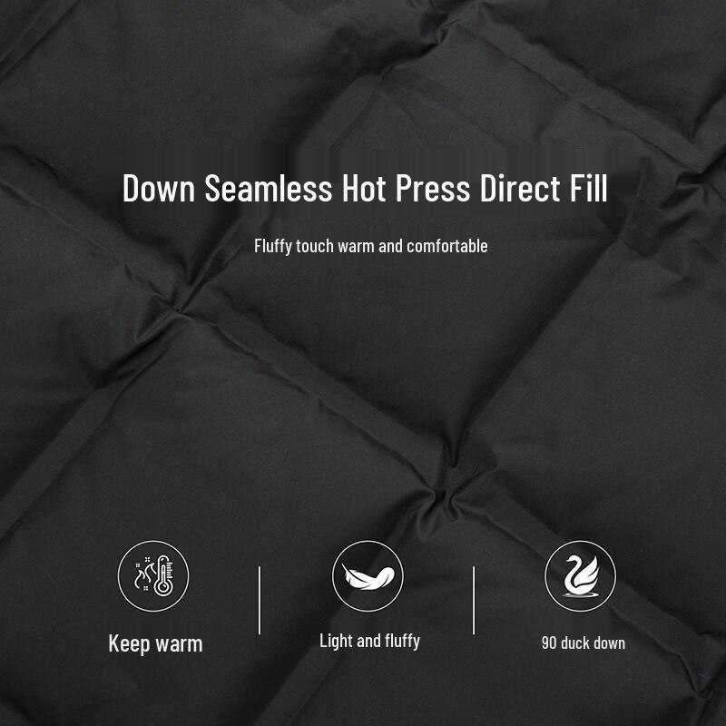 Xuezhongfei Men's Lightweight Goose Down V-Neck Vest