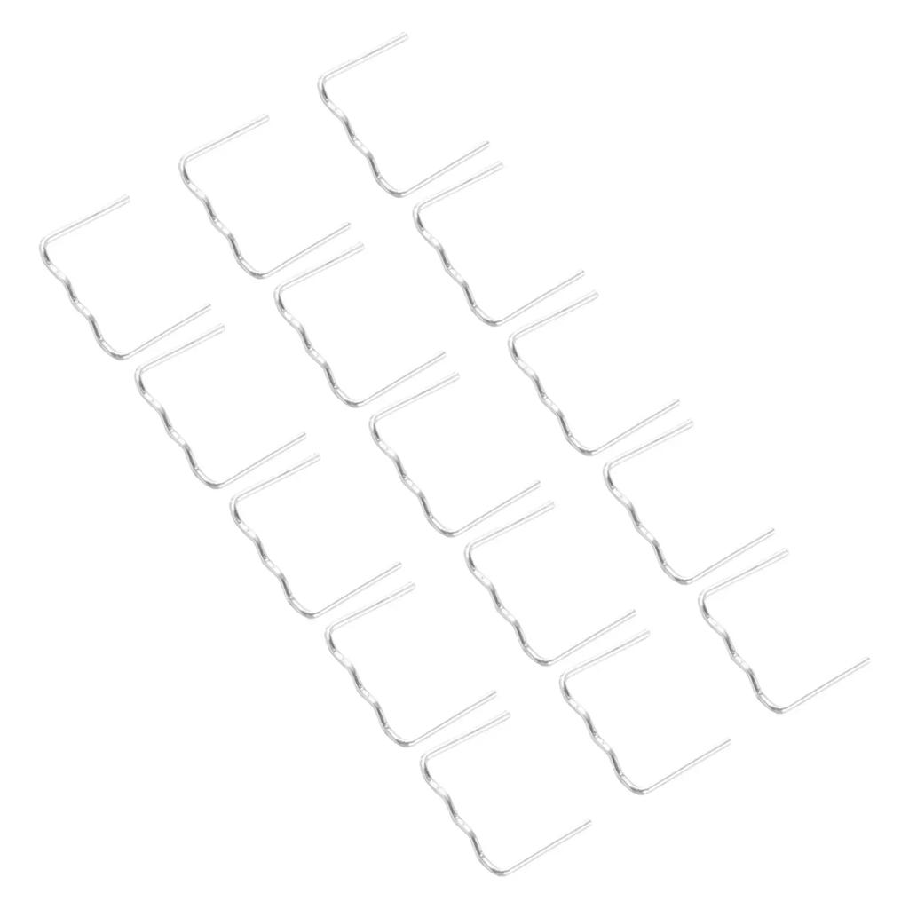 1000PCS Standard Pre Cut 0.8mm Flat Hot Staple For Plastic Stapler Repair Welder Car Insurance Plastic Repair Machine Tool