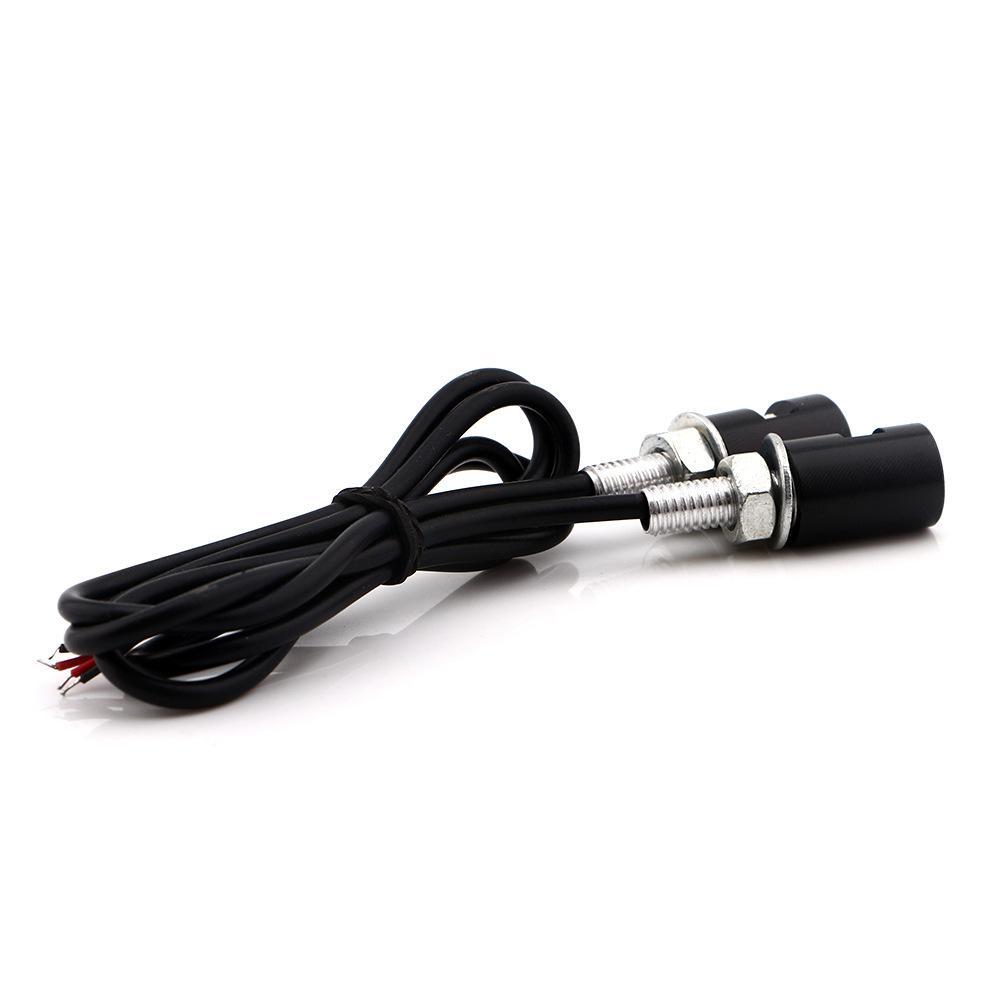 

1 шт. 12 В светодиодные фонари номерного знака для мотоцикла, лампочки на болтах, автомобильные задние фонари, источник света для передних и задних фар мотоциклов