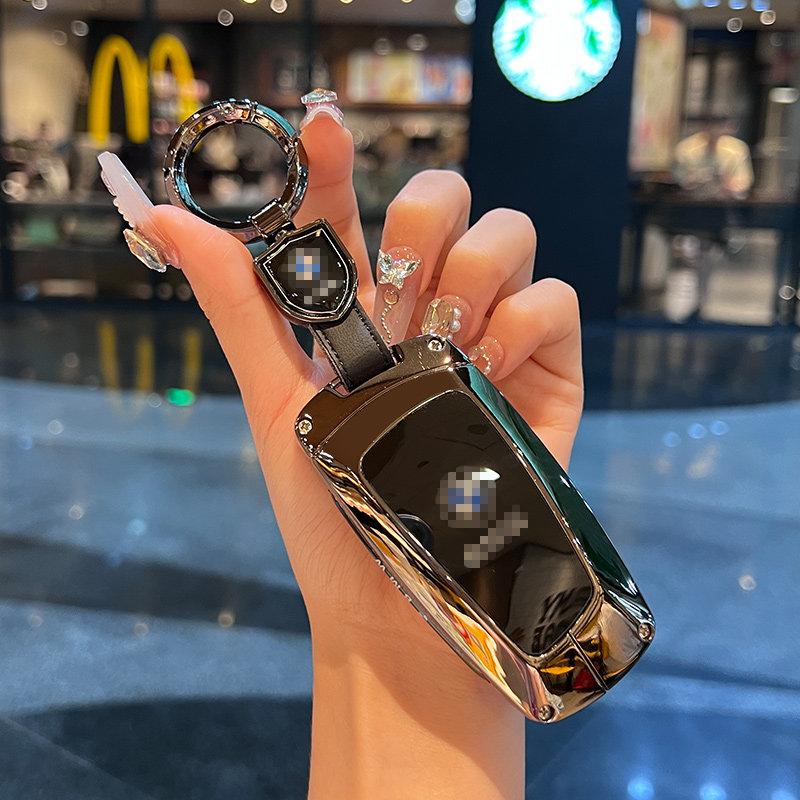 For BMW X1 X3 X4 X5 X6 Series 1 2 3 5 7 G20 G02 G05 G31 G23 F34 F15 F40 IX3 Remote Car Key Cover Keychain Key Case