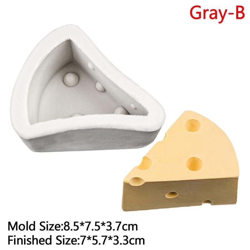 Cheese Embryo Style Silicone Candle Mold Handmade-Soap Diy Candle Art Mould Mochi Squishy Toy Mold Baking Tool Kitchen