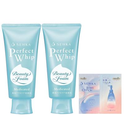 SENKA Perfect Whip Čistiaci gél na tvár pre problematickú pleť 120g x2