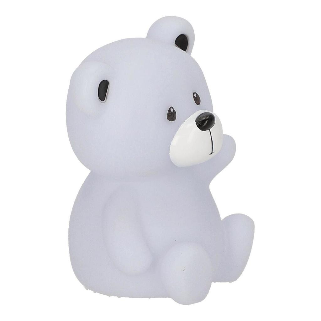 Teddy Bear Night Lamp, Gray