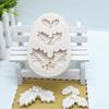 Silicone Resin Molds Christmas Tree Leaves Fondant Mold Cake Decorating Tools Pastry Kitchen Baking Accessories
