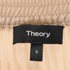 Theory Made In Japan Long Length Pleated Skirt S Pink Beige Waist Rubber Women Used
