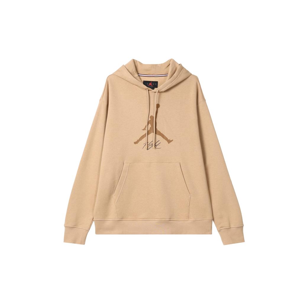 Jordan Sweatshirts Men's Khaki Hooded Moderate Regular FD7546-200