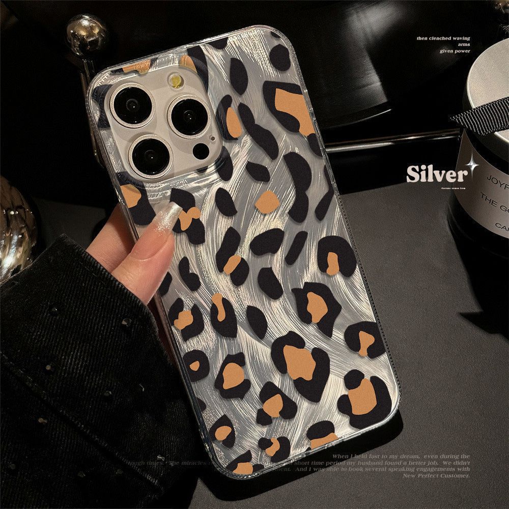 Retro leopard print for iPhone17promax2026 new mobile phone case Apple 17 laser 15/16x