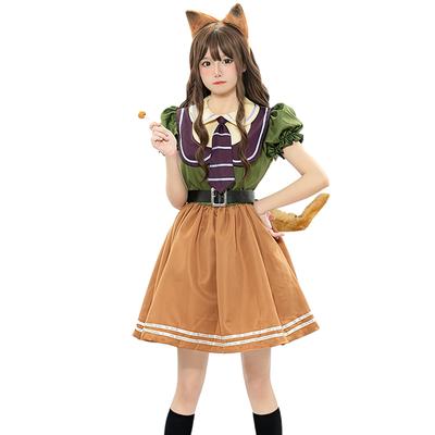 Mprocen Judy Hopps Police Uniform Dress, Halloween Costume, Rabbit Police Costume, Perfect for Halloween, Christmas, Birthdays, and More