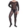 Qing Homer Oil Men's One-piece Stockings Bright Ultra-thin Sexy Jj Set Masturbation Plane Sex Bare Legs Tights