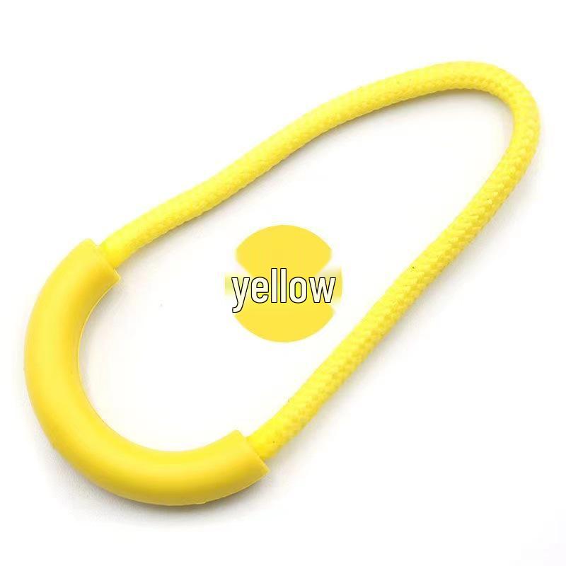U-Shaped Colorful TPU Zipper Pull Tab Rope with Semicircular Puller