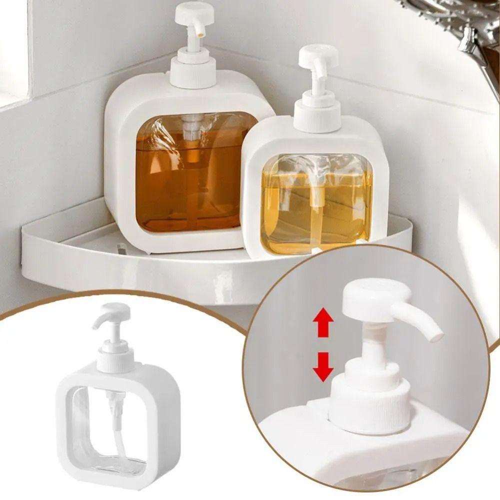 Refillable Soap Dispenser 300/500ML Hand Pump Bottle Durable Empty Container