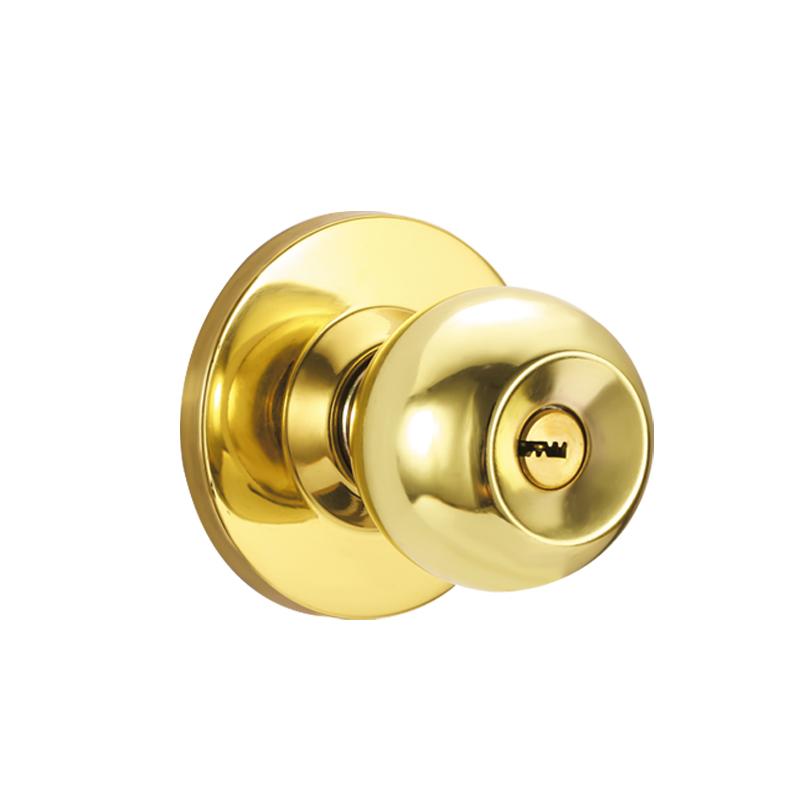 Stainless Steel round Ball Door Knobs Passage Entrance Lock Handle for Bedrooms Living Rooms Hardware Accessories