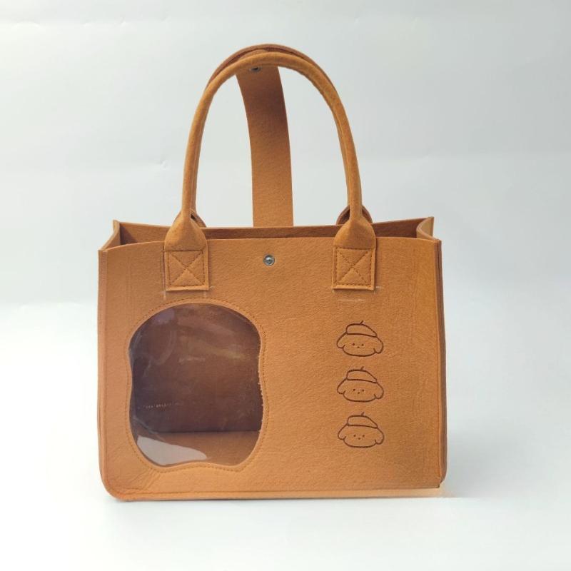 

Фетровая сумка Фетровая сумка-тоут Покупатель Печатная фетровая сумка Подарочная сумка Фетровая сумка кофейный