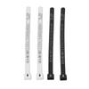 10pcs Plastic Ring Sizer Tool Clear Printing Ring Measurement Tool Finger Measuring Gauge  For Men
