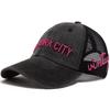 NEW YORK CITY Embroidery Baseball Cap Men Summer Mesh Caps Women's Snapback Side Vintage Side Letter Hip Hop Trucker Hat Unisex