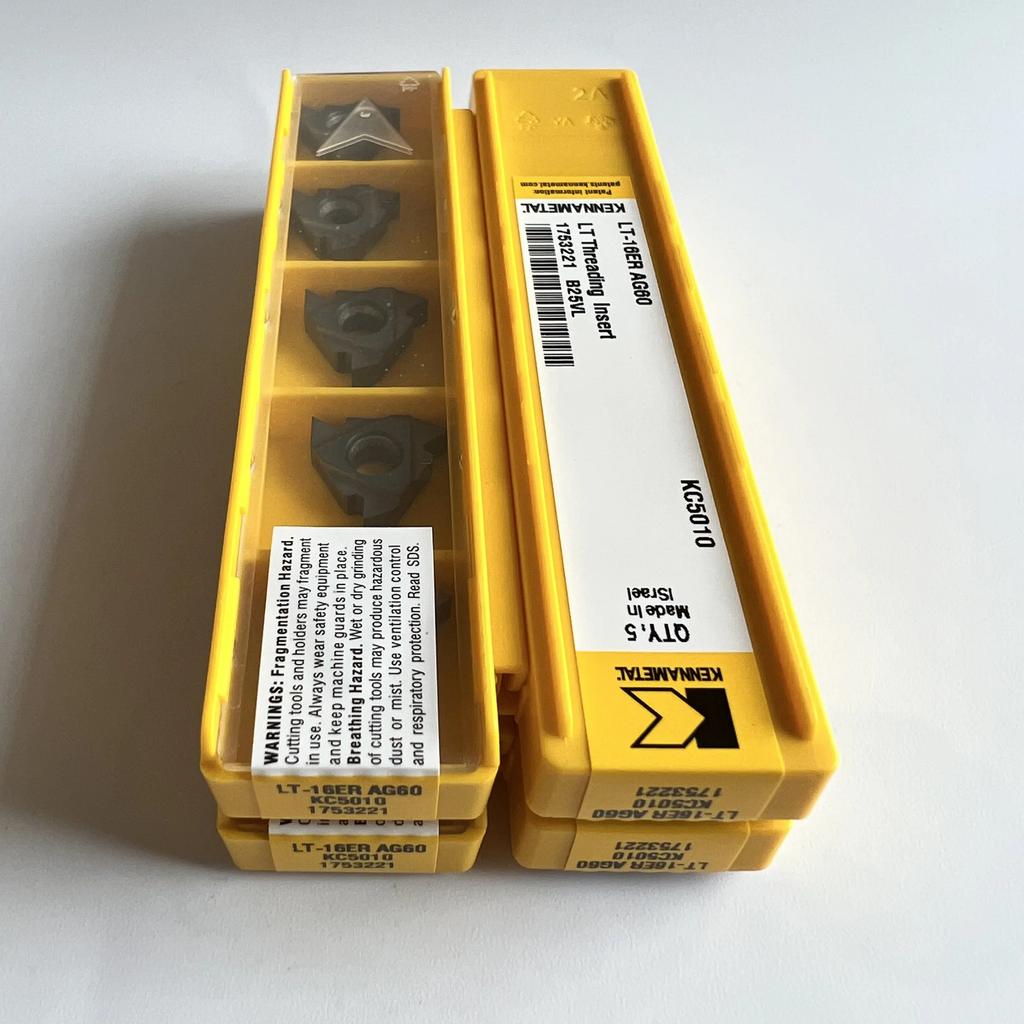 KENNAMETEL / LT-16ERAG60 KC5010  / Original Carbide Blade 10 Pcs