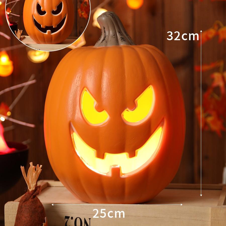 Halloween Pumpkin Lantern Decorations & Photo Props Set