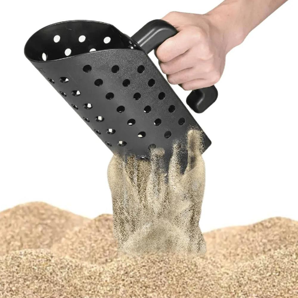 New ABS Plastic Beach Shovel Sand Scoop Sand Sifter Metal Detector Sand Scoop Shovel Set for Beach Metal Detecting Accessories