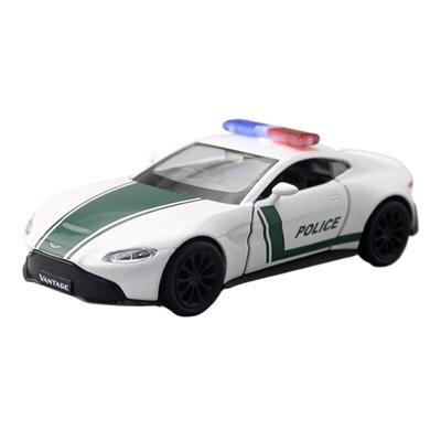 1/36 Skala Aston Martin Vantage Policyjny Model Samochodu Diecast Zabawka Samochodowa Zabawki dla Dzieci