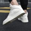 Echtes Leder Herrenstiefel Luxusmarke Schnürschuhe Herren Sneaker Mann Freizeitschuhe Handgefertigt Männerschuhe Freizeitspaziergang Stiefeletten