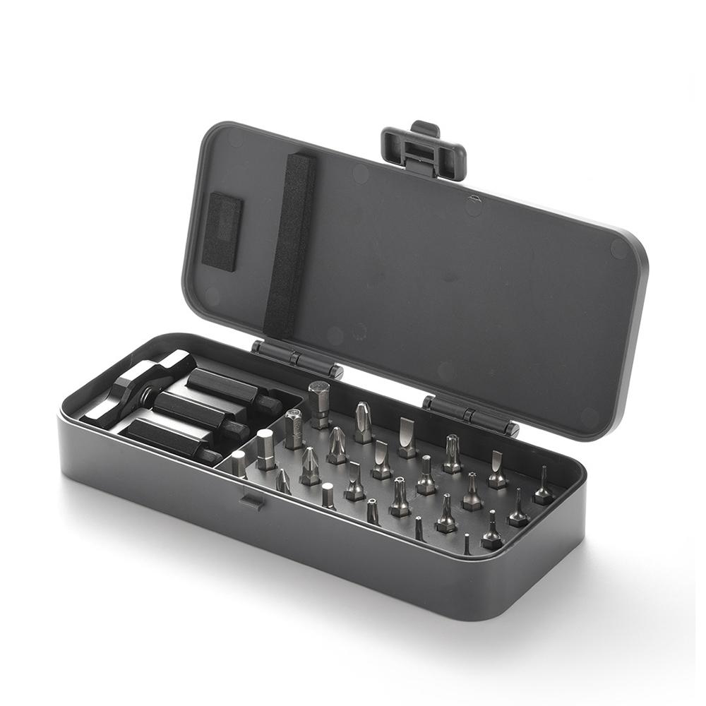 

Motorcycle Multifunctional Ratchet Screwdriver 24-in-1 Set of Bicycle Manual Disassembly Repair Head Automobile Tire Repair Tool