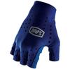 100% Sling Short Cycling Gloves (blue)