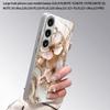 Pink Gold Pattern 2D Phone Case for Samsung S26 S25 S24 S23 S22 S21 S20 A56 A36 A16 - Glass Protective Cover