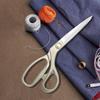 Professional Stainless Steel Alloy Scissors for Fabric, Leather, and Paper Cutting