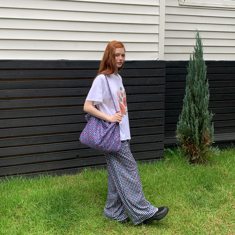 Myujeumudeu Lucky Berry 2-Way Jogger Wide Pants