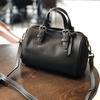 Johnature Vintage Handmade Women Bag First Layer Cow Leather Handbag Shoulder Bags Leisure Solid Color Messenger Bag