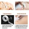 3Rolls Eyelash Tape Transparent Adhesive Fabric 9M/roll Adhesive Breathable Micropore Fabric Tape for Eyelash Extension