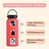 Vagabond Graffiti Sticker Set: 55 Cartoon Stickers for Decorating Luggage and Scooters