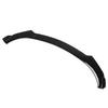 4PCS Front Bumper Lip Kit Spoiler Splitter Fourpart Form for Car Modification Front Bumper Protection(Glossy Black )