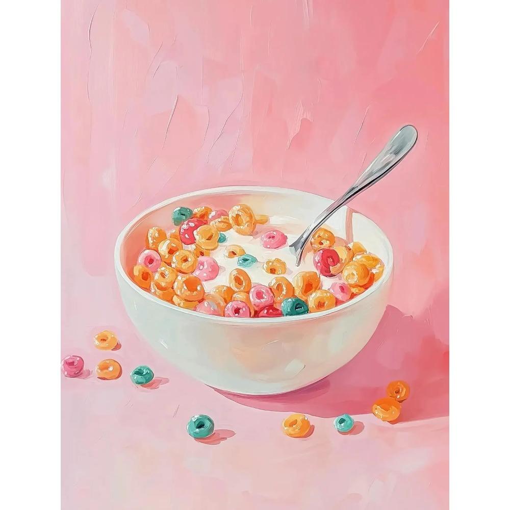 Beautiful And Sweet Creative Candy Dessert Art Design Poster Canvas Print Living Room Bedroom Kitchen Dining Room Wall Decor