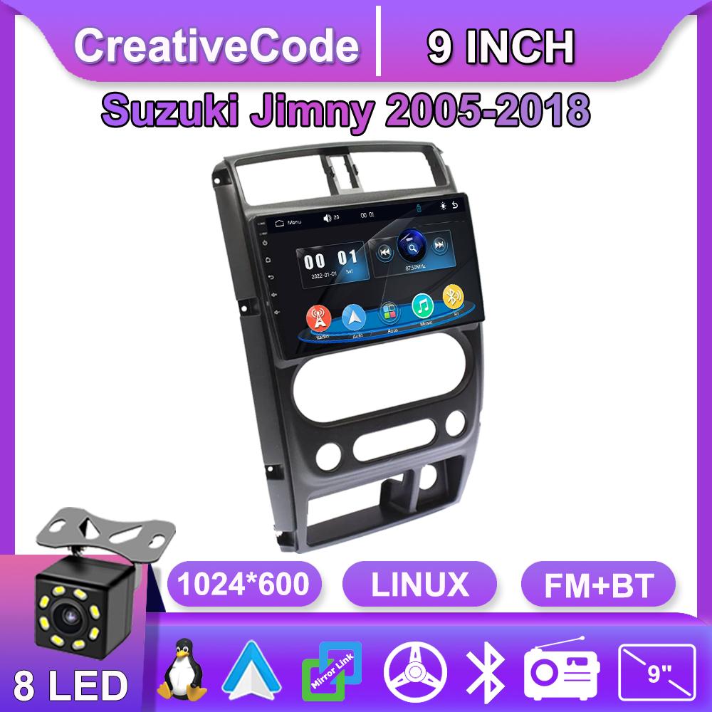 Car Radio Multimedia MP5 Player Head Unit Stereo BT For Suzuki Jimny 2005-2018