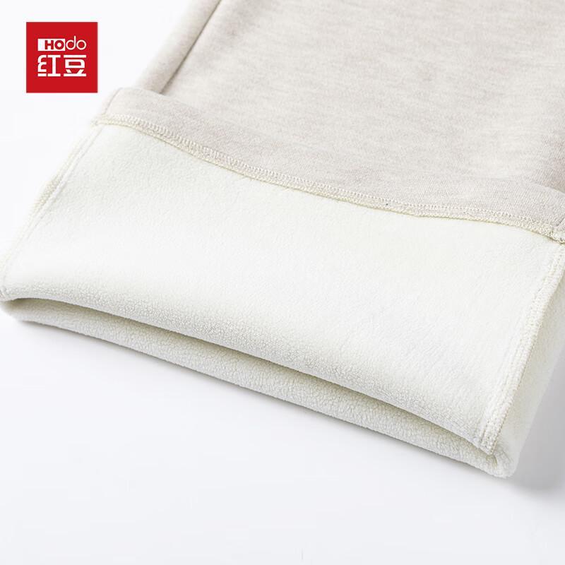 Hodo Women's Fleece-Lined High-Waisted Warm Casual Wide-Leg Straight Pants