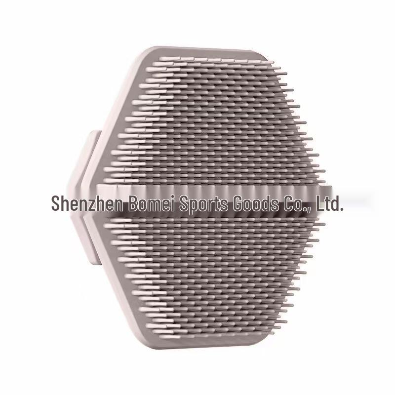Men's Silicone Facial Cleansing Brush, Pore Cleaner, Blackhead Remover, Soft Bristle Massage Brush for Makeup Removal.