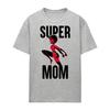 Womens/Ladies Super Mom Heather T-Shirt