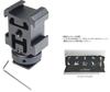 3 Cold Shoe Mount Adapter Hot Shoe Screw with Tripod Camera Photography Photography Support Device with Shoe Mount Hole & 1/4" Hole, Accessory,