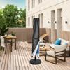 Outdoor Anti-UV Protective Cover Waterproof Patio Umbrella Cover with Zipper Patio Umbrella Parasol Cover for Outdoor Umbrellas