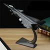 1/100 Scale J-20 Alloy Stealth Fighter Aircraft Airplane Model Simulation Metal Fighter Battle Plane Model Sound Light Kids Gift