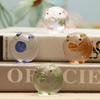 Cartoon Pig Figurines Crafts Desktop Pig Ornaments Modern Crystal Pig Ornaments Desktop