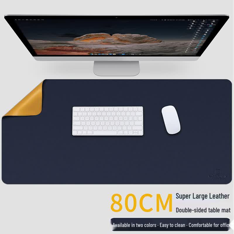 EXCO Waterproof Double-Sided Leather Desk Mat