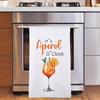 JNIAP Aperol Spritz Kitchen Towel Aperol Spritz Themed Gift Aperol Spritz Dish Towel Italian Aperol Spritz Lover Gifts Aperol Spritz Hand Towels