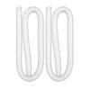 2Pcs Hose Above Ground Pool Pump Replacement For Intex 1-1/4 Inch Accessory 1.25inch Pool Pump  Blue White Replacement Hose