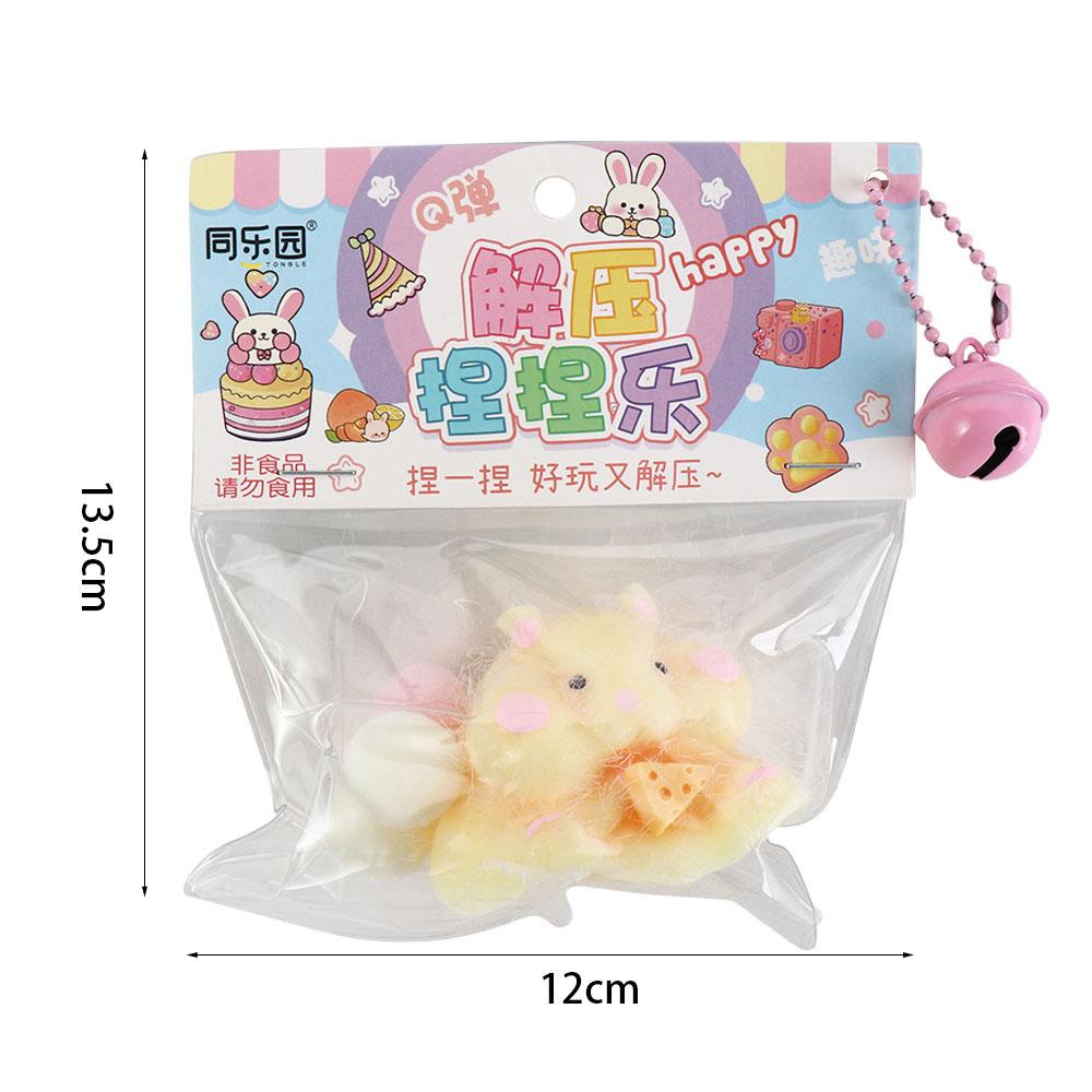 Chess Cartoon Fidget Toy TPR Pinch Decompression Toy Interesting Hamster Squeeze Toy  Funny Toys