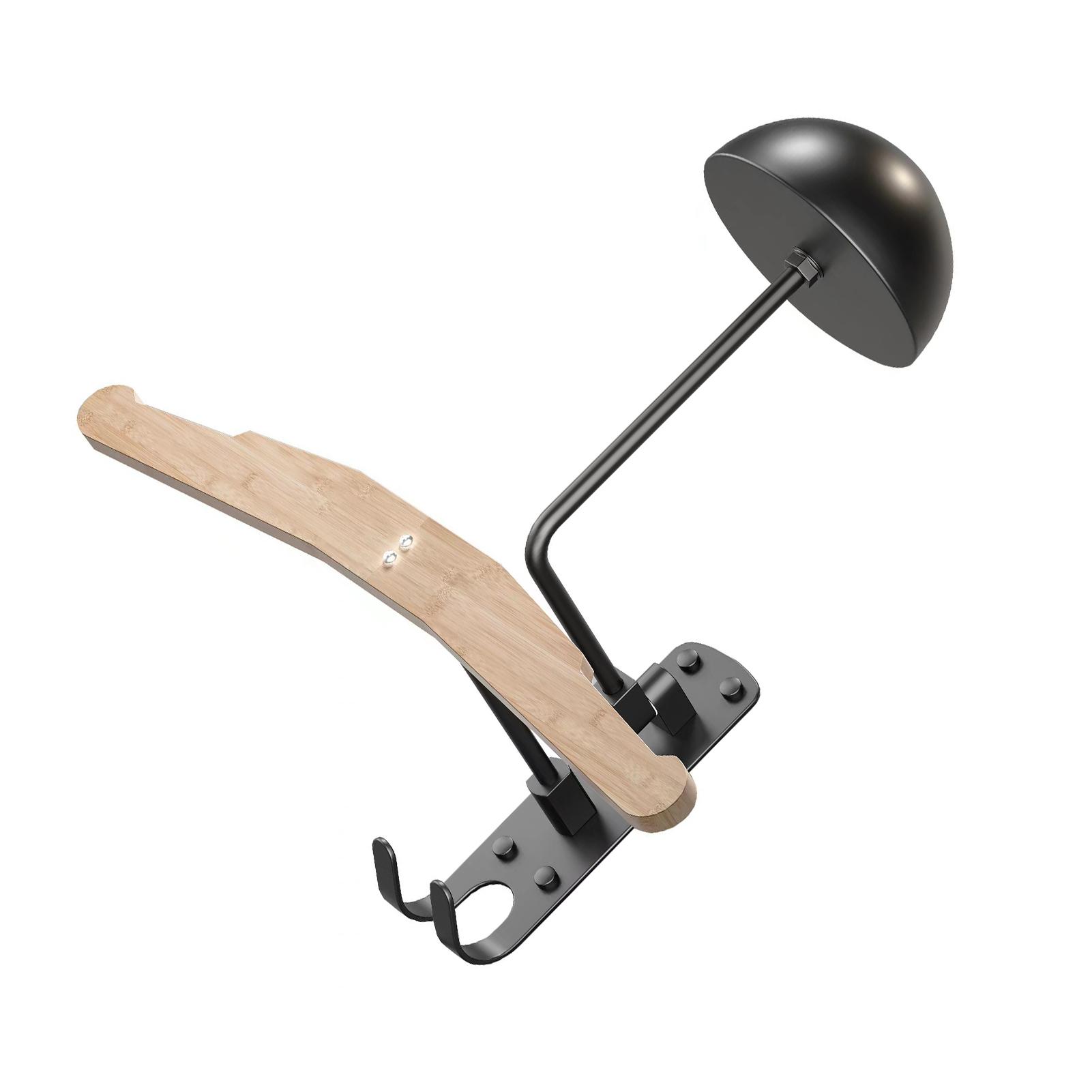 

Вращающийся держатель для шлема для мотоцикла Легкое крепление Прочная и долговечная поддержка Шлем Мотоцикл