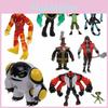 Ben 10 Actionfiguren Spielset mit neun hochwertigen PVC-Figuren für Sammler
